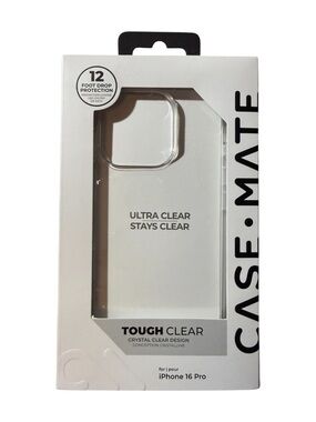 case-mate Ultra Clear Tough Clear Case for iPhone 16 Pro - Clear